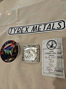 Tyrex Metals Shark-Rex ^C 2.9IX .999 t@CVo[o[ nh|AO n}[dグ
