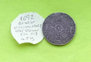 1692�N �V���o�[�n�[�t�N���E���R�C�� �E�B���A�������A���[���i1688-94�j�i14.51�O�����j ESC517
