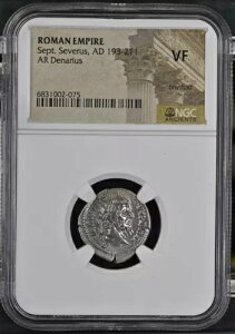 NGC ( VF ) ���[�} �f�i���E�X �Z�v�e�B�~�E�X �Z�E�F���X AD193 - 211 NGC �F��Ñ�
