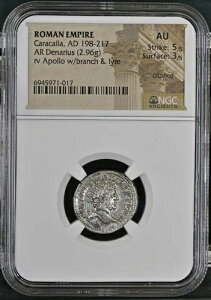 ���[�}�鍑 - �J���J�� - AD 198-217 - �f�i���E�X�� - NGC AU - RIC:238a