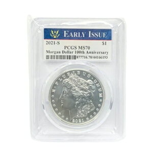 2021-S PCGS MS70 �����K���E�_���[ 100���N�L�O�������s