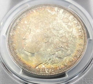 1878-S PCGS MS63 ���[�K�� $ �S�[�W���X�Ȗ��邢�J���t���ȃ��C���{�[�g�[��
