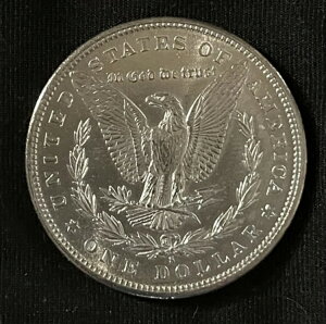 1880�N��-S ������ BU MS+++ ���[�K�� �V���o�[ �h�� 90% 1�h�� �R�C�� US #D899