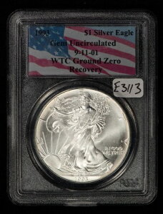 1993N 1IX Vo[ AJC[O - 2001N911 WTCOEh[ PCGS - E3113