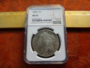 1883-S AJO K 1h NGC Ӓ AU53 - 
