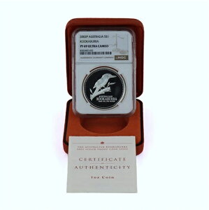 2002-P I[XgA 1 h Kookaburra NGC PF-69 UC OGP - sA󏭁I