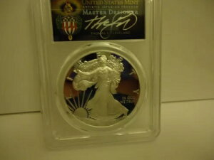 2018-S PCGS PR 70 DCAM シルバー アメリカンイーグル トーチ トーマス クリーブランド FDOI
