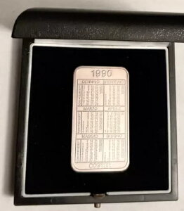 PAMP SUISSE 1990N C^AJ_[ Vo[A[go[ 1IX 0.999h WFmo C^A XibvP[X