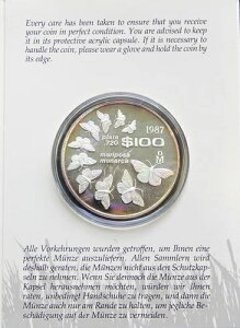 LVR 100y\݁i1987Nji[No^tCAIWiuX^[/COAtB󏭕iB