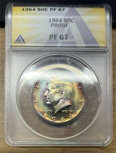 1964N ANACS PF67 PlfB 50Zg n[th - C{[g[