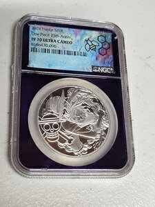 2024年 フランス S10E ワンピース 25周年記念 NGC PF70 ウルトラカメオ TB パープルコア