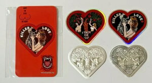 KILLER LOVE .999 �V���o�[ �n�[�g �A�[�g�o�[ �Z�b�g 2 �g���C �I���X TOTAL HFS & TORMINT �R���{