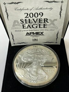 2009 Vo[C[O 4 IX .999 ⃉Eh fBXvC{bNX APMEX COA t: