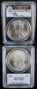 2002N AJ 1h Vo[C[O PCGS MS69 WEME}[JeB  24406
