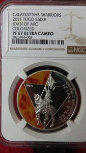 2011N g[S  500t ̑Ȑm WkE_N J[ NGC PF 67