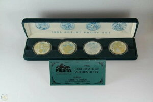 1998�N �A�[�e�B�X�g�̃G�A�o���[�� �A���o�J�[�L KAIBF 4�I���X �V���o�[ �n�� �v���[�t �Z�b�g �R�C��