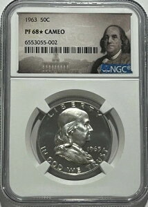 1963�N NGC PF68 �X�^�[�J���I �v���[�t �x���E�t�����N���� �n�[�t�_���[ 50�Z���g 90% �V���o�[