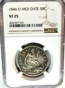 1846-O Ȑ_ hd 50Zg  NGC VF-25 ǂtAg[jO