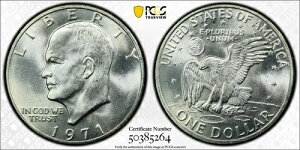 1971N AC[n[ ACN h 1h  PCGSF MS67 ~g Xe[g UNC (264)
