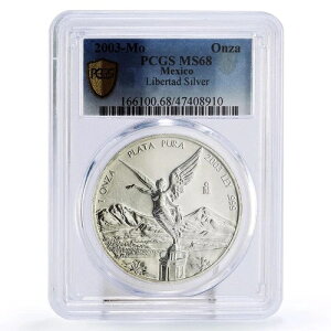 LVR 1IUEx^bh Ɨ̓Vg MS68 PCGS  2003N
