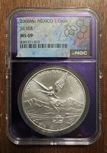 2008-Mo LVR 1IX Vo[ x^bh MS-69 NGC p[vRA g[_[xA Xu LVR