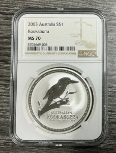 2003 I[XgA Vo[CJZ~ ~ NGC MS 70