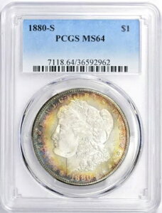 1880-S �����K����� PCGS MS-64 (�g�[��) 7118.64/36592962