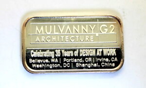 󏭂 2006 Mulvanny G2 Architects 35 N 1 IX .999 o[ ԍ 4/100!