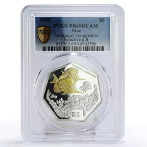 �j�E�G 5�h�� �C�m���� �o�^�t���C�t�B�b�V�� PR69 PCGS �����b�L��� 1999�N