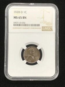 AJO NGC MS65BN 1928 D 1Zg  1yj[ (GAL149460)