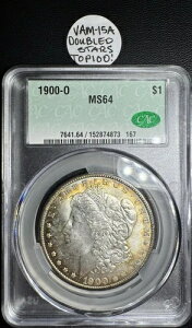 1900-O VAM-15A _uX^[ **gbv100** KE_[ Vo[ $1 MS 64 CAC