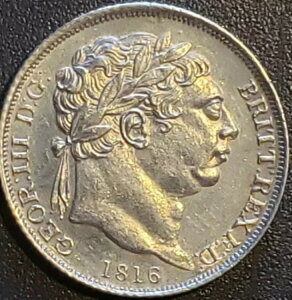 1816 // 6yX // p // .900 // W[W3 // AU // KM#:666