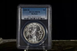 2001-D MS70 �o�b�t�@���[�L�O��� PCGS **���򂠂�!