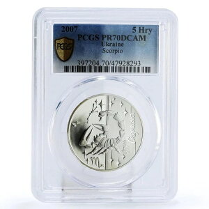 �E�N���C�i 5�t�����j�� ���� 嶍� PR70 PCGS ��� 2007�N
