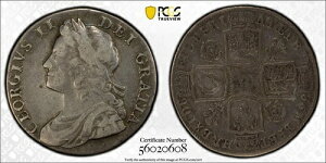 1736�N �C�M���X �V���o�[ �V�����O PCGS VF-25 S-3700
