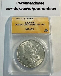 1900-O VAM 15 K _uX^[ MS-62 ANACS WF gbv100 RC