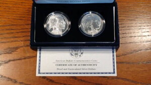 2001 P & D �o�b�t�@���[ �h�� 2 �R�C�� �Z�b�g COA & OGP 2 �f���炵����� $1.00 ���!