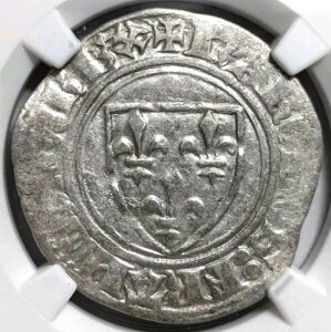 �V������6�� �t�����X ��� �u�����E�Q�i�[ 1380-1422 NGC AU50 ���W�����k�E�_���N����