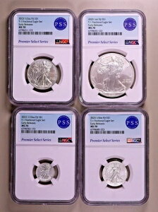 2023N tBW[ ^Cv1 tNVi C[O Zbg NGC MS70 ***󏭃IWi 1.85IX Zbg***