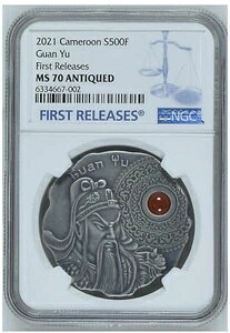 NGC MS70 FR 5ՏR։Hiߊ 1/2IX J[ 2021N