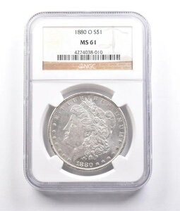 1880-O �����K����� MS61 NGC *7012