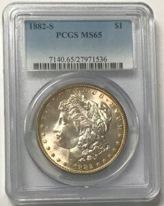 1882-S �����K����� 1�h�� - PCGS MS65