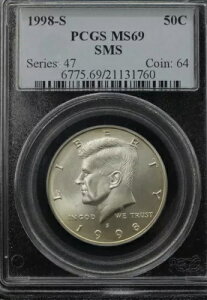 1998-S PlfB n[t_[ 50Zg PCGS MS69 SMS XyV ~gZbg }bg (P0514FC)