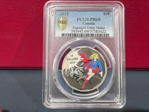 2015�N 10�h�� �J�i�_ �X�[�p�[�K�[�� ���j�e�B �}�b�g PCGS PR69 �S�[���h�V�[���h (DJ)