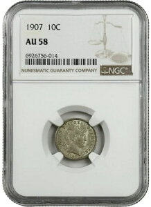 1907N AJ Vo[ o[o[ _C 10Zg RC NGC AU 58
