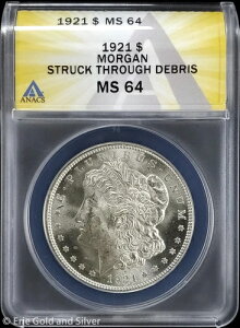 1921-P 1hK ANACS MS 64 | jЂђʂG[