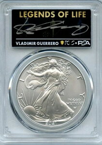 2021N ^Cv2 t@[Xgv_NV Vo[C[O WFYCt PCGS 70 EW~[EQ