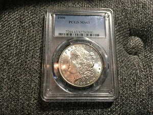1900-P モルガン・ダラー PCGS MS63 魅力的なグレード