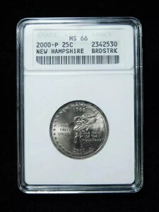 2000-P 25Zg j[nvV[BNH[^[ - ANACS MS66 u[hXgbN ~gG[