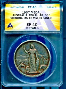 1907 50Zg rNgA_Ƌ 3 92.5 ANACS # 7874606 + {[iX
